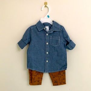 NEW (no tags) Baby Boy Outfit